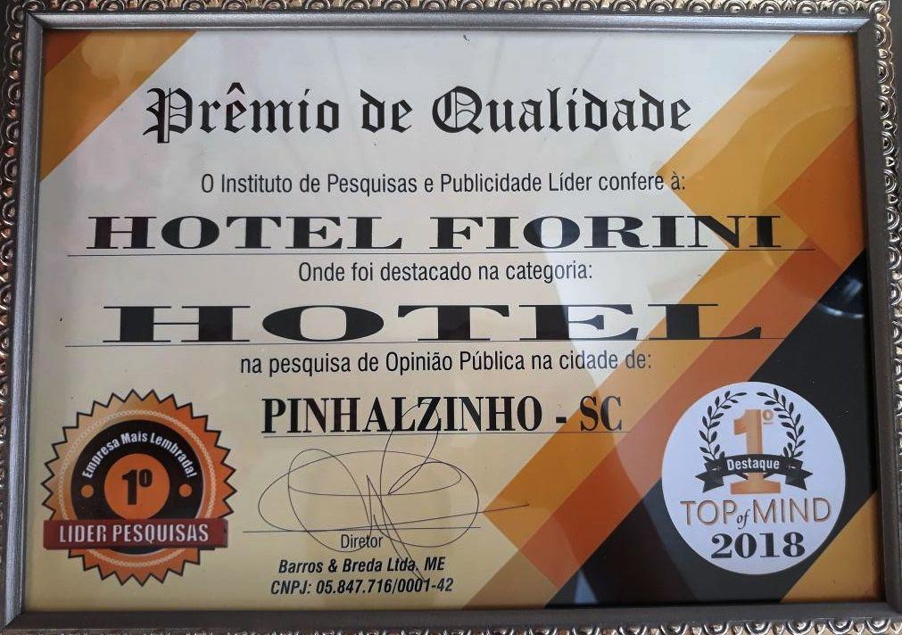 Hotel Fiorini Ltda Pinhalzinho  Exterior photo